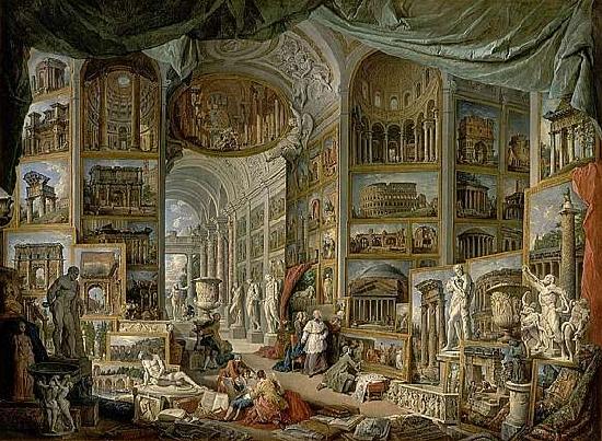 Giovanni Paolo Pannini Views of Ancient Rome oil painting image